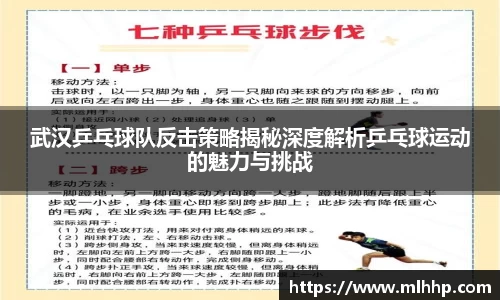 武汉乒乓球队反击策略揭秘深度解析乒乓球运动的魅力与挑战